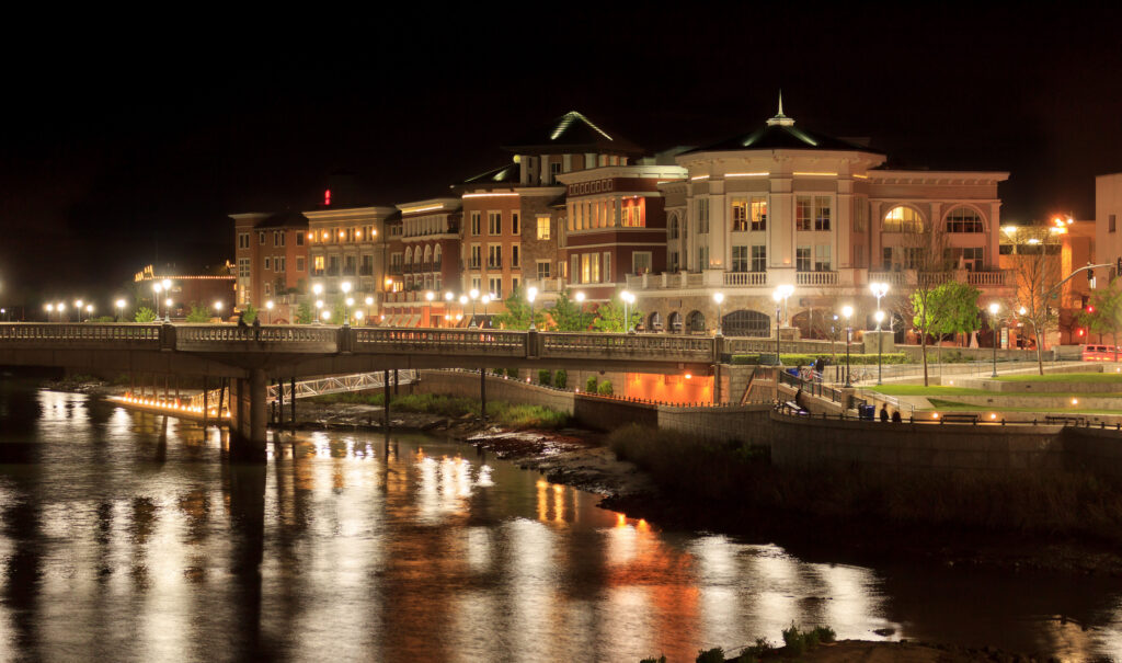 Napa from the bridge